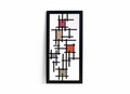 Tablou decorativ, Gridium, Dimensiune: 35 x 68 cm, Multicolor