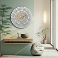 Ceas de perete, 5050softms019, Dimensiune: 50 cm (Diametru), Multicolor