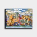 Tablou decorativ, 622007036_70100, Lemn (Grosime: 3 cm, Multicolor