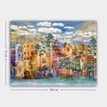 Tablou decorativ, 622007036_70100, Lemn (Grosime: 3 cm, Multicolor