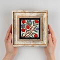 Tablou decorativ, TC1238, Lemn (Grosime: 2 cm, Multicolor