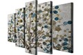 Tablou decorativ (5 Pieces), BC64, 70 x 20 cm (1 bucată), Multicolor