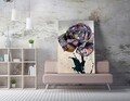 Tablou decorativ, WY348 (50 x 70), Canvas imprimat, Multicolor