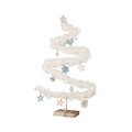 Decoratiune luminoasa Snowtree, Lumineo, 20 LED-uri, 8.5x36x56 cm, alb