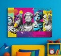 Tablou decorativ, Hm_Cnvs26-13-50x70, Cadru: 100% lemn (Grosime: 2 x 3 cm, Multicolor