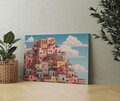 Tablou decorativ, Hm_Cnvs26-27-50x70, Cadru: 100% lemn (Grosime: 2 x 3 cm, Multicolor