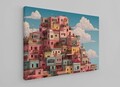 Tablou decorativ, Hm_Cnvs26-27-50x70, Cadru: 100% lemn (Grosime: 2 x 3 cm, Multicolor