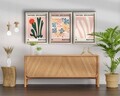 Tablou decorativ (3 Pieces), 3P3853NISCT-009, Înrămat: 100% LEMN (Grosime: 22 mm, Multicolor