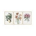 Tablou decorativ (3 Pieces), Huhu278, Lemn masiv (Grosime: 2 cm, Multicolor