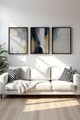 Tablou decorativ (3 Pieces), Huhu484S, Lemn masiv (Grosime: 2,5 cm, Multicolor