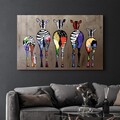 Tablou decorativ, CAM-3090, Dimensiuni: 46 x 72 cm, Multicolor