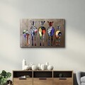 Tablou decorativ, CAM-3090, Dimensiuni: 46 x 72 cm, Multicolor