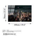 Tablou decorativ, UV-058 70 x 100, 70 x 100 cm, Multicolor
