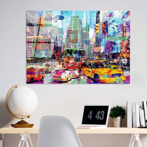 Tablou decorativ, UV-734 70 x 100, 70 x 100 cm, Multicolor