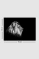 Tablou decorativ, 590776598-5070, Lemn (Grosime: 3 cm, Multicolor