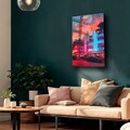 Tablou decorativ, Camtbl-007, Dimensiune: 40 x 60 cm, Multicolor