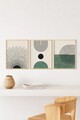 Tablou decorativ (3 Pieces), 3Dartsohoset1, MDF, Multicolor