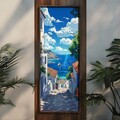 Tablou decorativ, LONG025-S/120-40, Imprimat UV, Multicolor