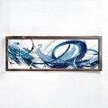 Tablou decorativ, EMR054, Lemn, Multicolor