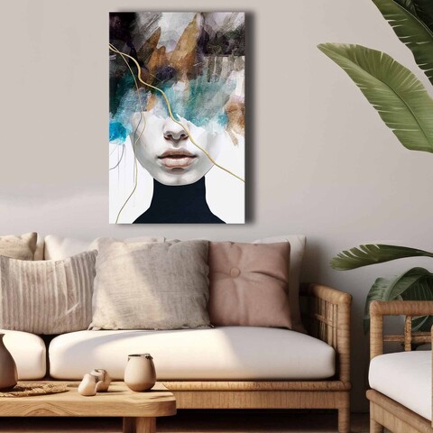 Tablou decorativ, 4570softc-013, Lemn, Multicolor