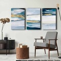 Tablou decorativ (3 Pieces), 3P4570GSC-001, Lemn, Multicolor