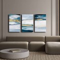 Tablou decorativ (3 Pieces), 3P4570GSC-001, Lemn, Multicolor
