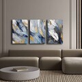 Tablou decorativ (3 Pieces), 3P4570GSC-015, Lemn, Multicolor