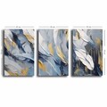 Tablou decorativ (3 Pieces), 3P4570GSC-015, Lemn, Multicolor