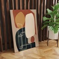 Tablou decorativ, ASR_CNV25-13, Cadru: 100% lemn (Grosime: 2 x 3 cm, Multicolor