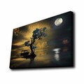 Tablou decorativ cu lumina LED, 4570KTLGDACT, Dimensiune: 45 x 70 cm, Multicolor