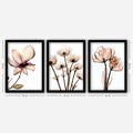 Tablou decorativ (3 Pieces), 3SC157, Plastic, Multicolor