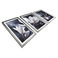 Tablou decorativ (3 Pieces), 3Pantct-024, Lemn (Grosime: 1,9 cm, Multicolor