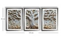 Tablou decorativ (3 Pieces), 3Pantct-027, Lemn (Grosime: 1,9 cm, Multicolor