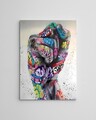Tablou decorativ, WY349 (50 x 70), Canvas imprimat, Multicolor