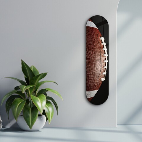 Tablou decorativ, American Football, Dimensiune: 20 x 80 cm, Multicolor