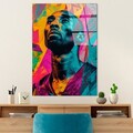 Tablou decorativ, UV-1181, 70 x 100 cm, Multicolor