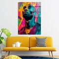 Tablou decorativ, UV-1181, 70 x 100 cm, Multicolor