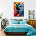 Tablou decorativ, UV-1181, 70 x 100 cm, Multicolor