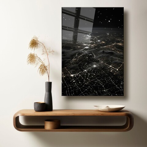 Tablou decorativ, Camtbl-001, 50 x 70 cm, Multicolor