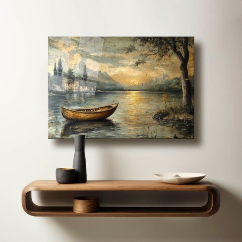 Tablou decorativ, Camtbl-010, 50 x 70 cm, Multicolor