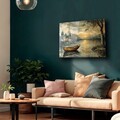 Tablou decorativ, Camtbl-010, 50 x 70 cm, Multicolor