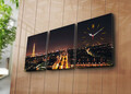 Ceas de perete (3 Pieces), 3P3040CS-66, 30 x 40 cm (3 bucăți), Multicolor