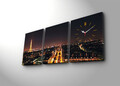 Ceas de perete (3 Pieces), 3P3040CS-66, 30 x 40 cm (3 bucăți), Multicolor