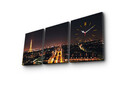 Ceas de perete (3 Pieces), 3P3040CS-66, 30 x 40 cm (3 bucăți), Multicolor