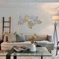 Decoratiune de perete, Muhayyel, Dimensiuni: 120 x 12,5 x 72 cm, Multicolor