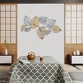 Decoratiune de perete, Muhayyel, Dimensiuni: 120 x 12,5 x 72 cm, Multicolor