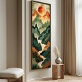 Tablou decorativ, LONG015-S/120-40, Imprimat UV, Multicolor