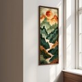 Tablou decorativ, LONG015-S/120-40, Imprimat UV, Multicolor