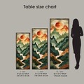 Tablou decorativ, LONG015-S/120-40, Imprimat UV, Multicolor