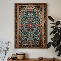Tablou decorativ, GE117-L, Lemn, Multicolor